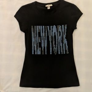 Sequin New York t-shirt